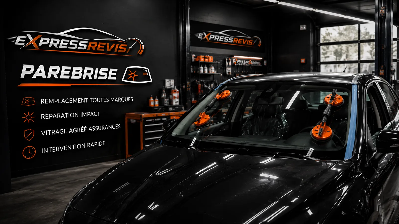 Service Pare-brise — remplacement et réparation d'impact